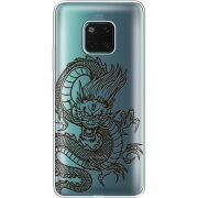 Прозрачный чехол Uprint Huawei Mate 20 Pro Chinese Dragon
