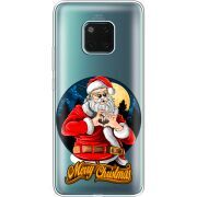 Прозрачный чехол Uprint Huawei Mate 20 Pro Cool Santa