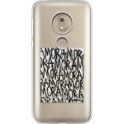 Прозрачный чехол Uprint Motorola Moto G7 Play XT1952 Amor Amor