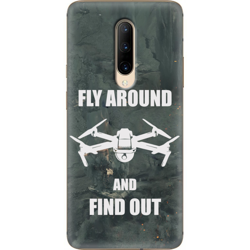 Чехол Uprint OnePlus 7 Pro Дрон Fly Around