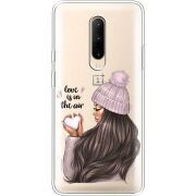 Прозрачный чехол Uprint OnePlus 7 Pro love is in the air