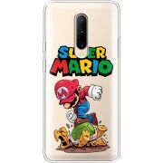 Прозрачный чехол Uprint OnePlus 7 Pro Super Mario