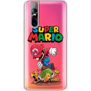Прозрачный чехол Uprint Vivo V15 Pro Super Mario