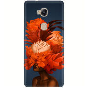 Чехол Uprint Huawei GR5 Exquisite Orange Flowers