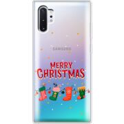 Прозрачный чехол Uprint Samsung N975 Galaxy Note 10 Plus Merry Christmas