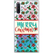 Прозрачный чехол Uprint Samsung N975 Galaxy Note 10 Plus Vintage Christmas Pattern