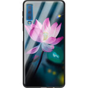 Защитный чехол BoxFace Glossy Panel Samsung Galaxy A7 2018 Lotus