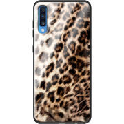 Защитный чехол BoxFace Glossy Panel Samsung Galaxy A70 Leopard Fur