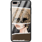 Защитный чехол BoxFace Glossy Panel Apple iPhone 7 / 8 Plus Skull-Girl