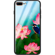 Защитный чехол BoxFace Glossy Panel Apple iPhone 7 / 8 Plus Lotus Bird