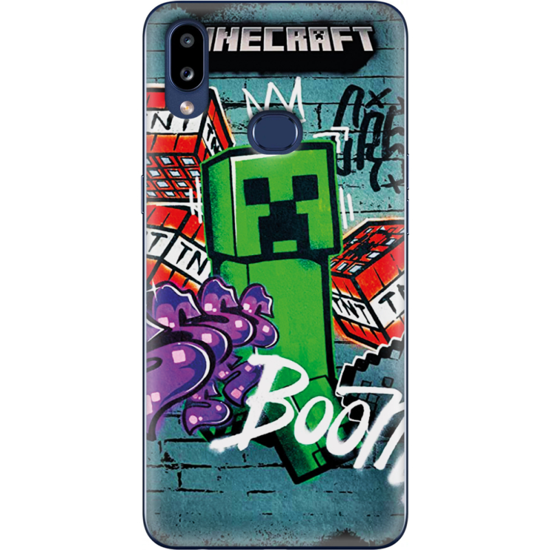 Чехол Uprint Samsung A107 Galaxy A10s Minecraft Graffiti