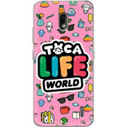 Чехол Uprint Nokia 2.2 Toca Boca Life World