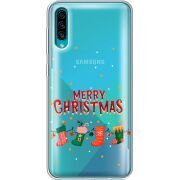Прозрачный чехол Uprint Samsung A307 Galaxy A30s Merry Christmas
