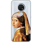 Прозрачный чехол Uprint Nokia 7.2 Девушка с жемчужной серёжкой