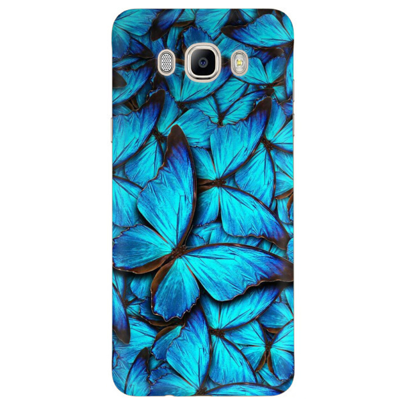 Чехол Uprint Samsung J510 Galaxy J5 2016 лазурные бабочки