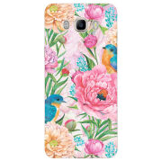 Чехол Uprint Samsung J710 Galaxy J7 2016 Birds in Flowers