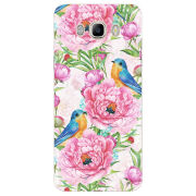 Чехол Uprint Samsung J710 Galaxy J7 2016 Birds and Flowers