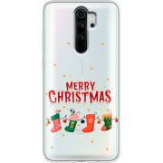 Прозрачный чехол Uprint Xiaomi Redmi Note 8 Pro Merry Christmas