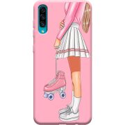 Розовый чехол Uprint Samsung A307 Galaxy A30s Roller Girl