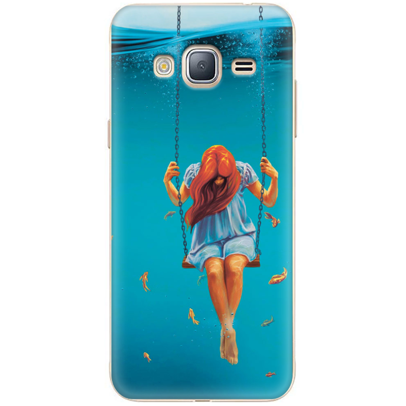 Чехол Uprint Samsung J320 Galaxy J3 2016 Girl In The Sea