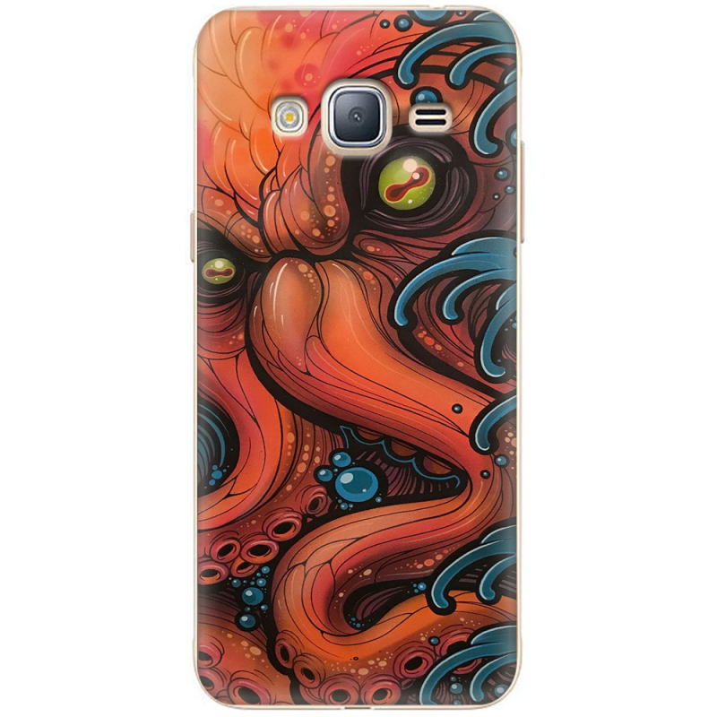 Чехол Uprint Samsung J320 Galaxy J3 2016 Octopus