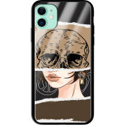 Защитный чехол BoxFace Glossy Panel Apple iPhone 11 Skull-Girl