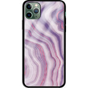 Защитный чехол BoxFace Glossy Panel Apple iPhone 11 Pro Max Purple Marble