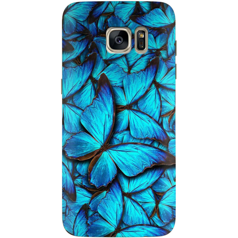 Чехол Uprint Samsung G930 Galaxy S7 лазурные бабочки