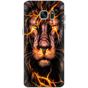 Чехол Uprint Samsung G935 Galaxy S7 Edge Fire Lion