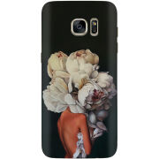 Чехол Uprint Samsung G935 Galaxy S7 Edge Exquisite White Flowers