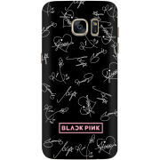 Чехол Uprint Samsung G935 Galaxy S7 Edge Blackpink автограф