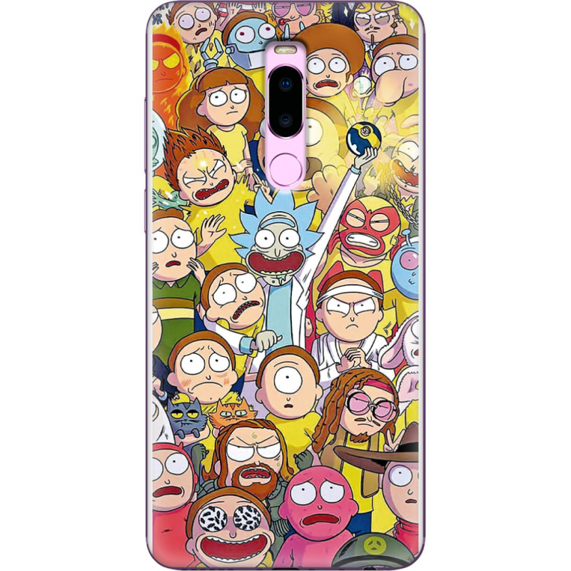 Чехол Uprint Meizu Note 8 (M8 Note) Rick and Morty