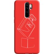 Красный чехол Uprint Xiaomi Redmi Note 8 Pro 