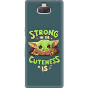 Чехол Uprint Sony Xperia 10 I4113 Strong in me Cuteness is