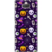 Чехол Uprint Sony Xperia 10 I4113 Halloween Purple Mood
