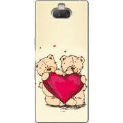 Чехол Uprint Sony Xperia 10 I4113 Teddy Bear Love