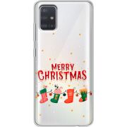 Прозрачный чехол BoxFace Samsung A515 Galaxy A51 Merry Christmas
