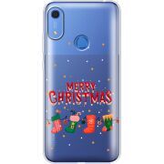 Прозрачный чехол BoxFace Huawei Y6s Merry Christmas