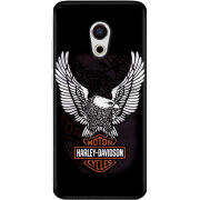 Чехол Uprint Meizu Pro 6 Harley Davidson and eagle