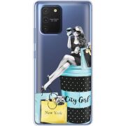 Прозрачный чехол BoxFace Samsung G770 Galaxy S10 Lite City Girl