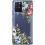 Прозрачный чехол BoxFace Samsung G770 Galaxy S10 Lite Floral