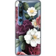 Прозрачный чехол BoxFace Xiaomi Mi 10 Pro Floral Dark Dreams