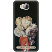 Чехол Uprint Huawei Ascend Y3 2 Exquisite White Flowers