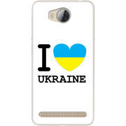 Чехол Uprint Huawei Ascend Y3 2 I love Ukraine