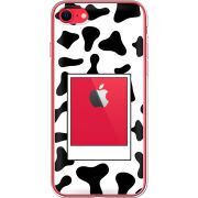 Прозрачный чехол BoxFace Apple iPhone SE (2020) Cow