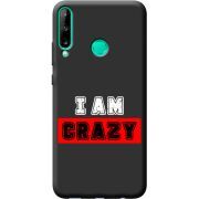 Черный чехол BoxFace Huawei P40 Lite E I'm Crazy