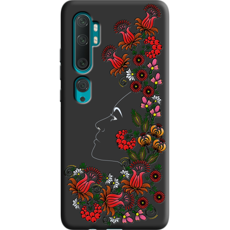 Черный чехол BoxFace Xiaomi Mi Note 10 / Mi Note 10 Pro 3D Ukrainian Muse