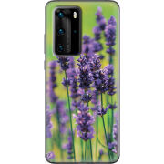 Чехол BoxFace Huawei P40 Pro Green Lavender