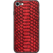 Кожаный чехол Boxface Apple iPhone 7 / 8 Reptile Red
