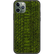 Кожаный чехол Boxface Apple iPhone 11 Pro Reptile Forest Green